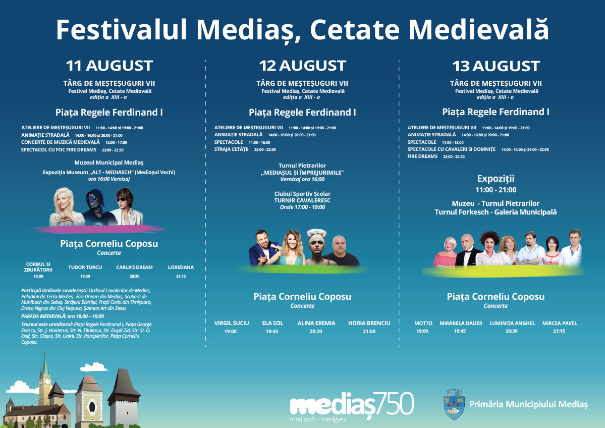 Mediaș, Cetate Medievală 2017